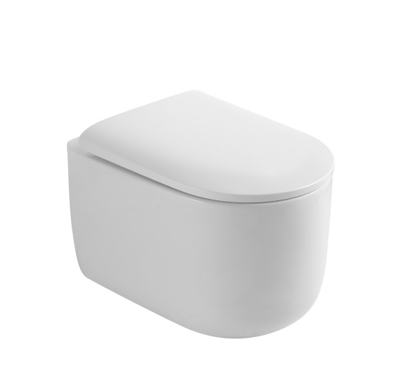 Подвесной унитаз  360 x 515 x 360 мм Boheme Flow, цвет: белый глянец, арт. 969-SET-W