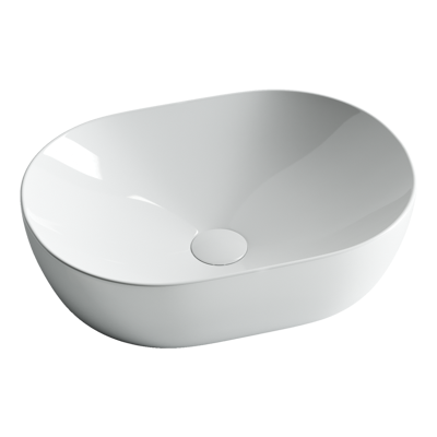 Раковина накладная овальная Element Ceramica Nova (белый) CN5010