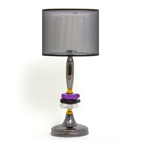 Настольная лампа Lilie модерн TL.7706-1BL, Abrasax цвет: венге