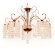Подвесная люстра Traditional арт-деко TR4507, Ambrella light цвет: золотой