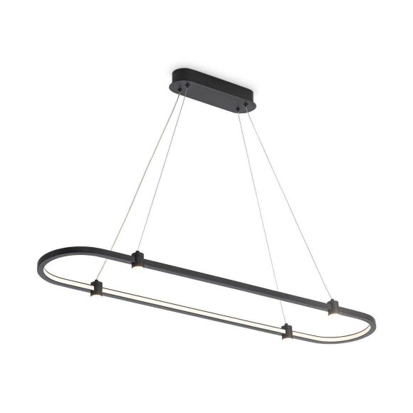 Подвесной светодиодный светильник Comfort Line хай-тек FL5589, Ambrella light цвет: черный