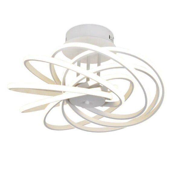 Потолочный светодиодный светильник Line хай-тек FL441, Ambrella light цвет: белый