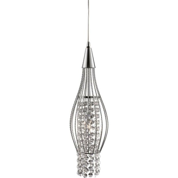 Подвесной светильник, вид хай-тек Flare Arte Lamp цвет:  хром - A3244SP-1CC