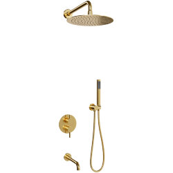 RGW Душевая система SP-55g золото латунь арт. 51140855-06 RGW Душевая система SP-55g золото латунь арт. 51140855-06