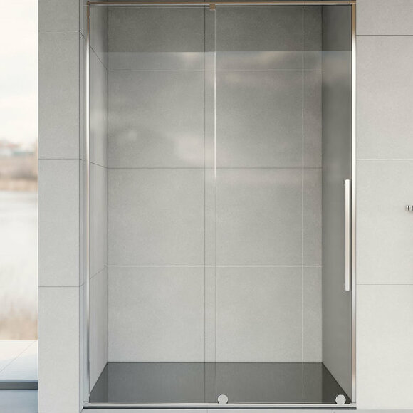 Душевая дверь Vincea (Италия), 140 профиль Хром стекло прозрачное Arno - VPS-1A140CL