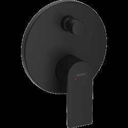 Hansgrohe смеситель для ванны скрытого монтажа, с защитной комбинацией EN1717, Rebris E, матовый черный арт. 72469670 Hansgrohe смеситель для ванны скрытого монтажа, с защитной комбинацией EN1717, Rebris E, матовый черный арт. 72469670