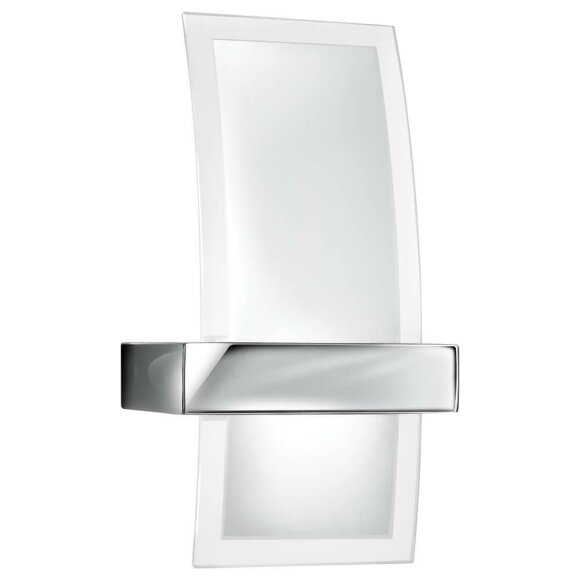 Настенный светильник Glass, вид хай-тек Interior Arte Lamp цвет:  белый - A3415AP-1CC