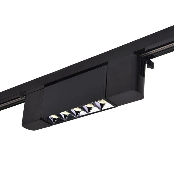 Трековый светодиодный светильник Track System современный GL6688, Ambrella light цвет: черный
