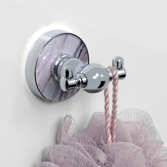 Крючок двойной Aland K-8523D WasserKRAFT цвет: Хром Крючок двойной Aland K-8523D WasserKRAFT цвет: Хром