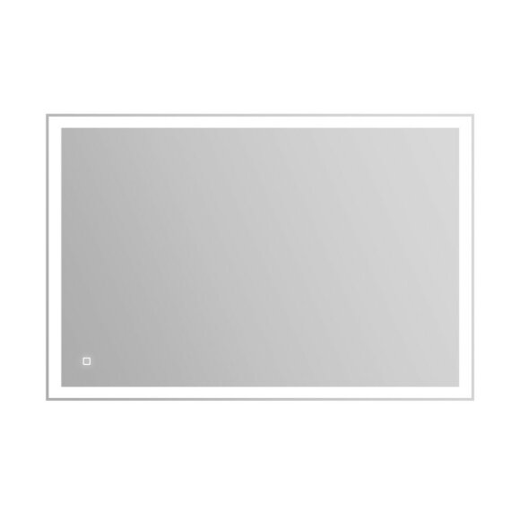 BelBagno Зеркало 90x60, прямоугольное, с встроенным светильником и сенсорным выключателем, арт. SPC-GRT-900-600-LED-TCH