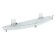 Полка стеклянная с бортиком Leine K-5044WHITE  WasserKRAFT цвет: Хром
