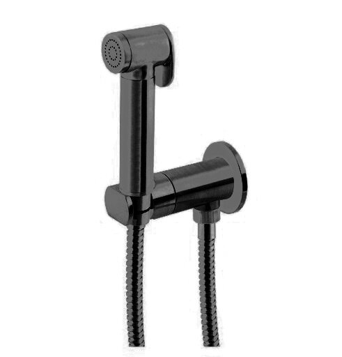 Гигиенический душ Remer Minimal N64WCFP, цвет: черный
