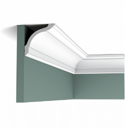 Карниз из дюрополимера CX127 Orac Axxent Бельгия цвет: Белый