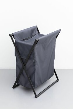 Корзина для белья Priority Allen Brau черный/серый арт. 00312049 Корзина для белья Priority Allen Brau черный/серый арт. 00312049