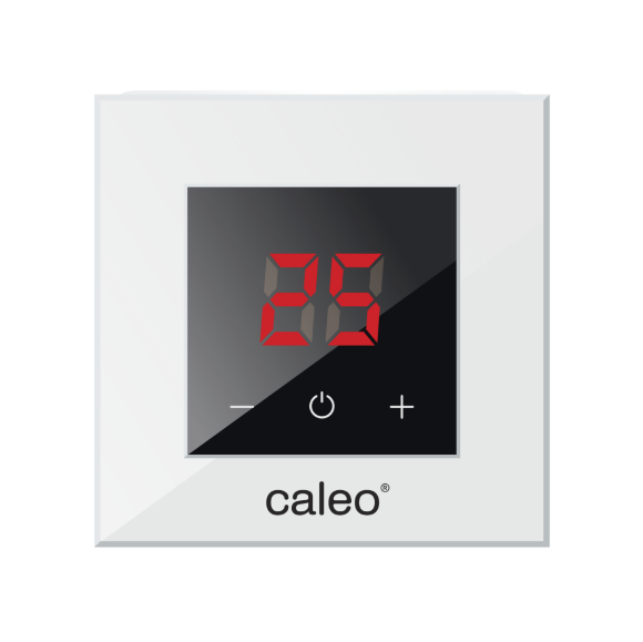 Терморегулятор встраиваемый цифровой, 3,5 квт, белый, УП-00000353, Caleo NOVA
