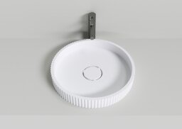 Раковина из искусственного камня NT705 FANELLO NT BAGNO цвет: белый матовый Раковина из искусственного камня NT705 FANELLO NT BAGNO цвет: белый матовый