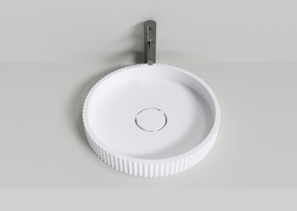 Раковина из искусственного камня NT705 FANELLO NT BAGNO цвет: белый матовый Раковина из искусственного камня NT705 FANELLO NT BAGNO цвет: белый матовый