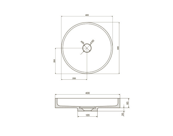 Раковина из искусственного камня NT705 FANELLO NT BAGNO цвет: белый матовый Раковина из искусственного камня NT705 FANELLO NT BAGNO цвет: белый матовый
