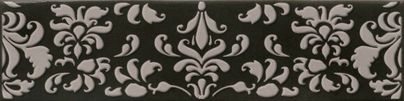 Декор Decor coquet black 7,5x30 Cifre OPAL арт. 78795264