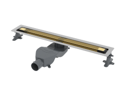 Душевой лоток B&T INFINITY 80см, нерж.сталь ЗОЛОТО, арт. 981-80-G Душевой лоток B&T INFINITY 80см, нерж.сталь ЗОЛОТО, арт. 981-80-G