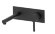 Встраиваемый в стену однорычажный смеситель для раковины, AQG Stick, 01STR170NG цвет: черный матовый