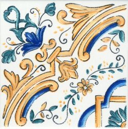 STG\A449\5232 Керамический декор 20x20 Капри майолика глянцевый