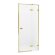 Дверь в нишу 120x200 Avexa gold New Trendy брашированное золото арт. EXK-1723