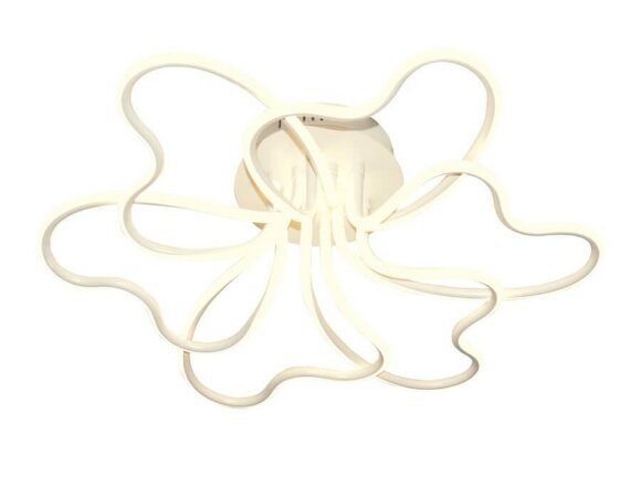 Потолочный светодиодный светильник Metallic хай-тек FL340, Ambrella light цвет: белый