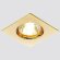 Встраиваемый светильник Classic современный 866A GD, Ambrella light цвет: золотой