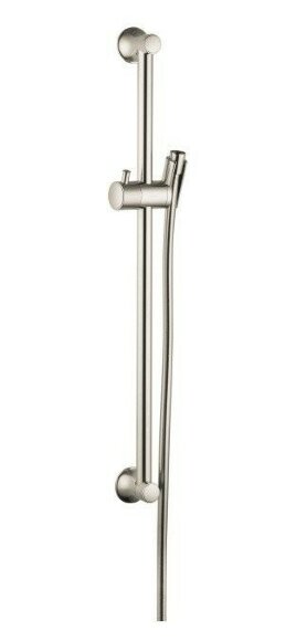 Hansgrohe душевая штанга Classic 65см со шлангом, Unica, матовый никель арт. 27617820