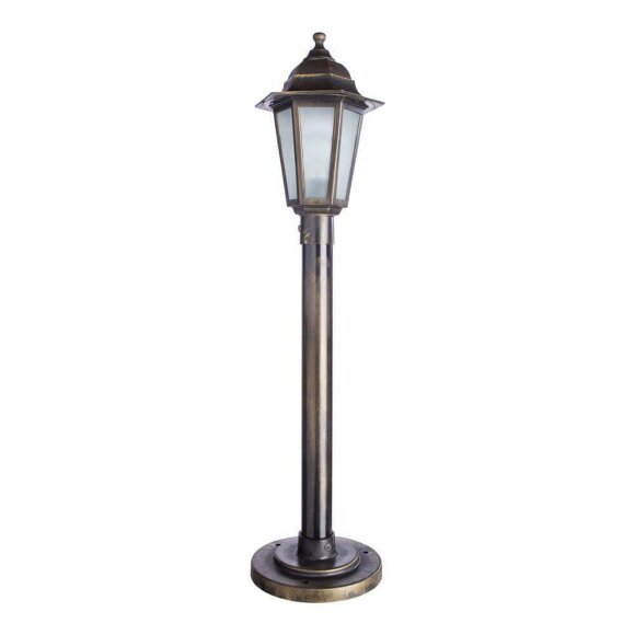Уличный светильник, вид ретро Zagreb Brown Arte Lamp цвет:  коричневый - A1218PA-1BR