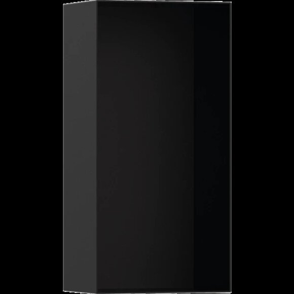Hansgrohe настенный короб с открытой рамой, 30х15х10 см, XtraStoris Minimalistic, матовый черный арт. 56070670
