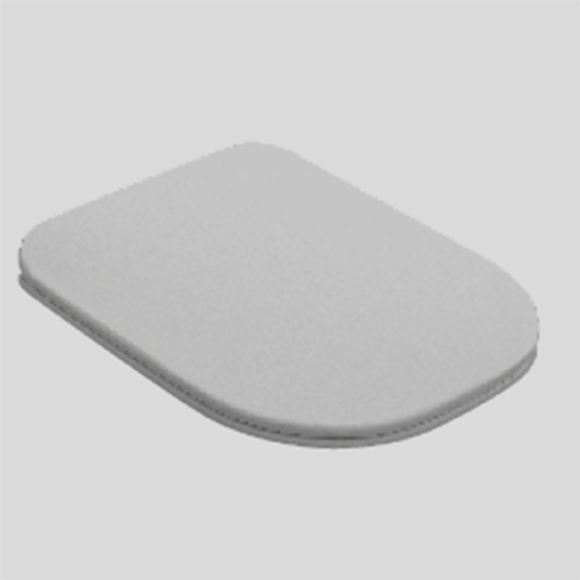 Сиденье ”Slim” для унитаза c микролифтом Kerasan Tribeca 519101 цвет: белый