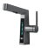 Смеситель для раковины, LED temperature display, SD3029GM, Gunmetal, Black&White арт. 3029GM