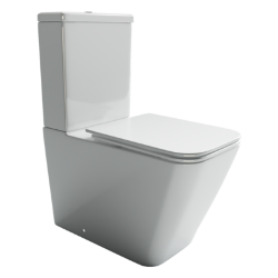 Напольный пристенный унитаз Cubic Ceramica Nova (белый) CN1803