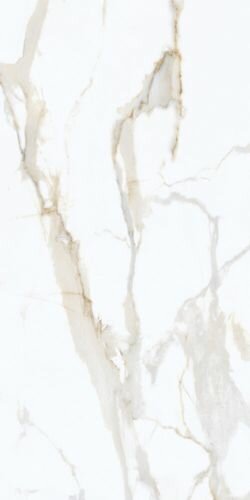 Керамогранит под мрамор 120x60 Calacatta Gold Vecchio, Keraben Idyllic, 000775
