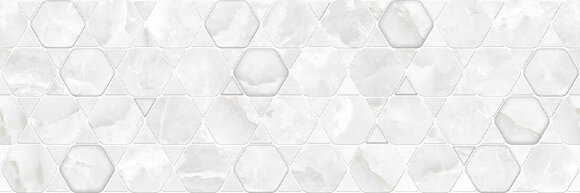 Настенная плитка 30x90 Onyx Satin Ice Crystals Dec Gravita Индия