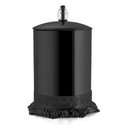 3SC Ведро с крышкой, ручка Swarovski,  Bally цвет: черный арт. FSS65/05NR