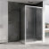 Душевой уголок Schwarzer Diamant 1200x850мм, Хром, ABBER арт. AG30120MH-S85M