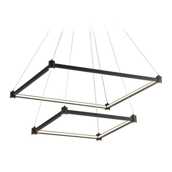 Подвесной светодиодный светильник Comfort Line хай-тек FL5597, Ambrella light цвет: черный