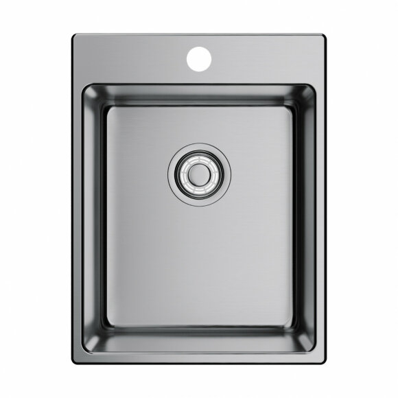 Кухонная мойка Amadare 39-IN Omoikiri 4997028 цвет: нержавеющая сталь