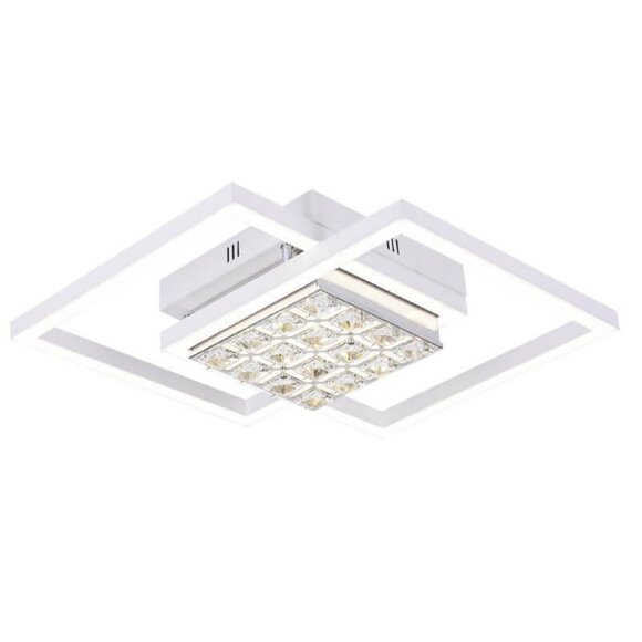 Потолочный светодиодный светильник Modern Acrylic модерн FA111, Ambrella light цвет: белый