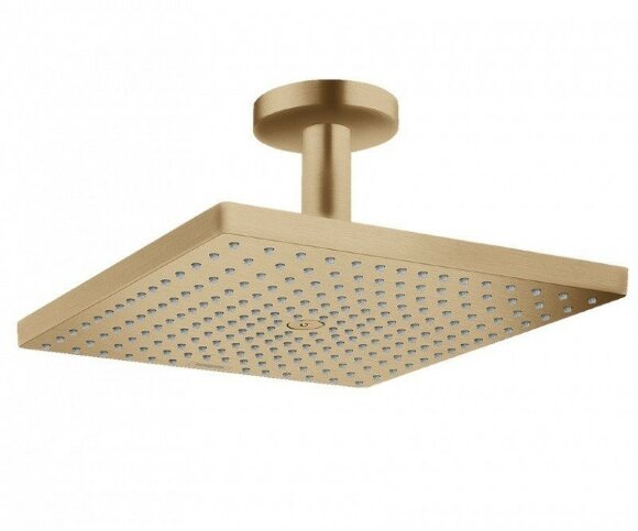 Hansgrohe верхний душ с потолочным кронштейном, Raindance E, матовая бронза арт. 26250140