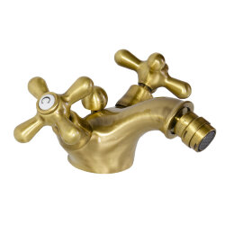 Смеситель для биде на 1 отверстие, с донным клапаном Nicolazzi Nuova Brenta 2534BZ цвет: бронза Смеситель для биде на 1 отверстие, с донным клапаном Nicolazzi Nuova Brenta 2534BZ цвет: бронза