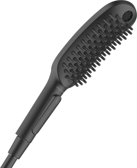Hansgrohe душ для собак с массажной струей, DogShower, матовый черный арт. 26640670