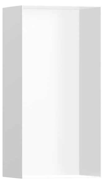 Hansgrohe настенный короб с открытой рамой, 30х15х10 см, XtraStoris Minimalistic, матовый белый арт. 56070700