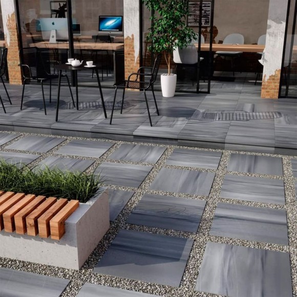 Kerama Marazzi Роверелла DL501300R\1 Серый темный 119,5x10,7 - Подступенок