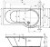 Акриловая ванна DORADO L 170x75 RIHO арт. BA81 (BA8100500000000)