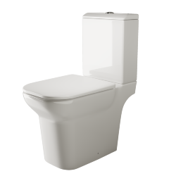 Напольный пристенный унитаз Enjoy Ceramica Nova (белый) CN1101E