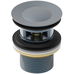 Донный клапан Iddis click-clack графит арт. SLIGM00i88 Донный клапан Iddis click-clack графит арт. SLIGM00i88